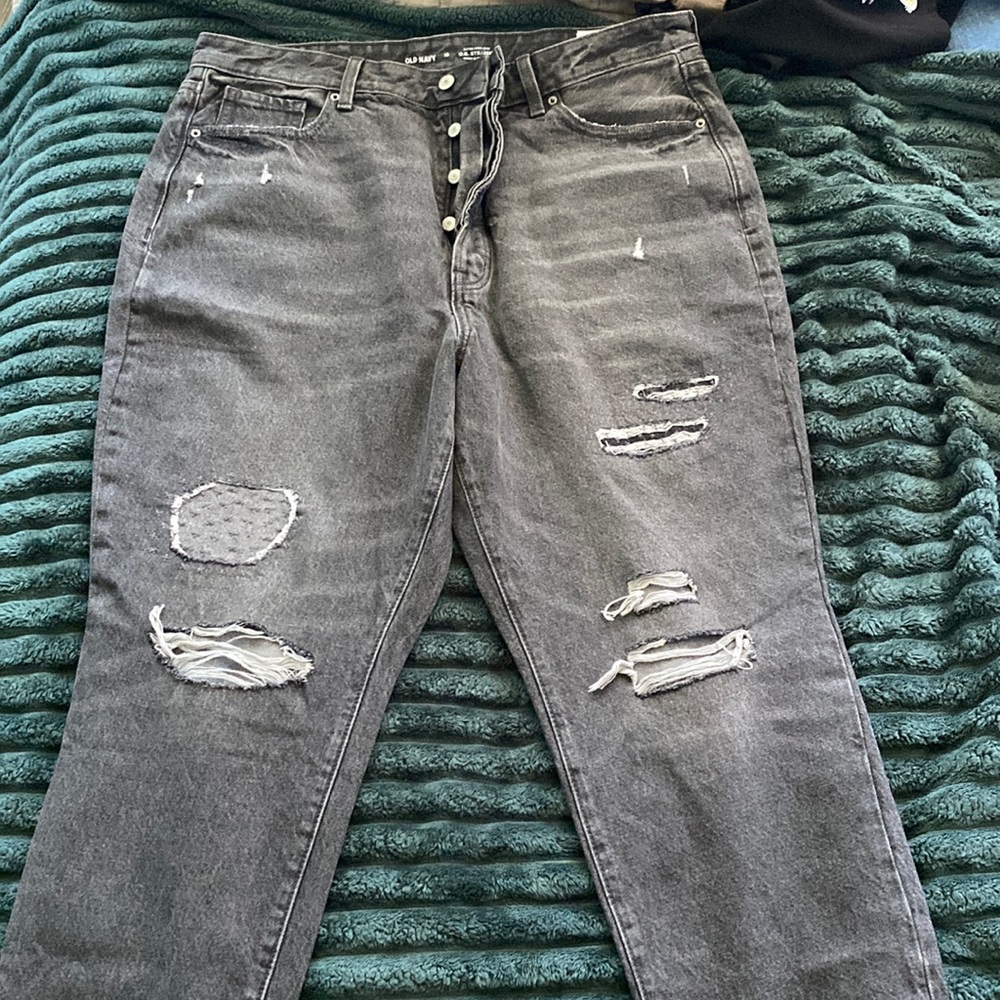 Grey jeans